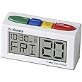 Talking Pill Reminder Clock with Loud, Easy Set, Multiple Alarms by MedCenter