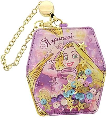 Amazon Co Jp ラプンツェル パスケース カードケース リール ディズニー グッズ ディズニープリンセス リール付き スパンコール おもちゃ