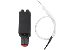 Wrenmor Electronic Pulse Ignition Switch With Wire For Patio Heater, Gas Stove, Grill Outdoor Heating Replacement Push Button