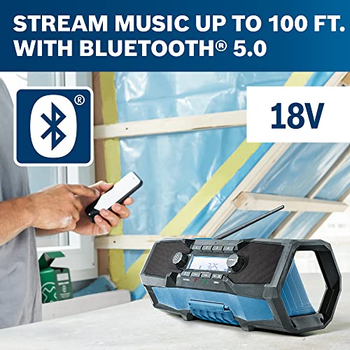BOSCH GPB18V-2CN 18V Cordless Jobsite Radio with Bluetooth