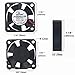 GDSTIME 3cm 30mm x 30mm x 10mm DC 24V Brushless Cooling Fan