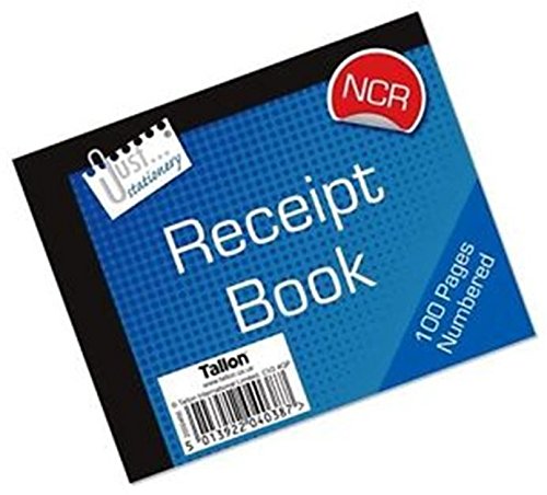 Guilty GadgetsCarbonless Receipt Book Cash Duplicate Ncr Half Size 180 Pages