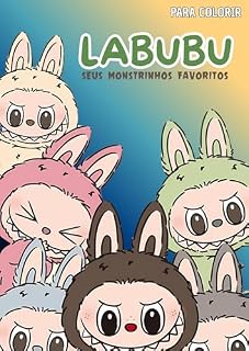 Livro Título: Labubu para Colorir : Diversão Criativa com os Monstrinhos Mais Amados