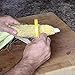1 Corn Silk Remover Desilker Brush, Corn on the Cob Peeler Shucker Husker Stripper Tool with Soft Cleaning Bristles + 1 Corn Zipper Kernel Cutter Scraper, Cobber Shark Stripping Shaver Device Corer