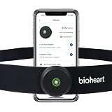 Biotricity Bioheart | 24/7 Continuous Heart Monitor | No Prescription Needed | Smart Wearable | Chest Strap | FSA-HSA Eligible | One Month Subscription Included (Large)