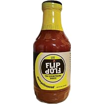 Amazon.com: Flip Flop BBQ Sauce Original (Orange/ Sweet and Spicy ...