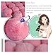RufNTop 6 PCS or 12 PCS PomPom KeyChain Faux Bag Purse Charm Gold Ring Fluffy Fur Ball Car Key Ring or Handbag Accessories(6 PCS PASTEL MIX One Size)
