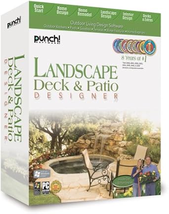 Amazon Com Punch Landscape Deck Patio Designer V12 Old Version