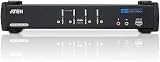 ATEN CS1784A 4 Port USB DVI Dual Link KVMP Switch with 4x DVI-D Cables view 7