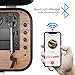 Record Player, Voksun Portable Bluetooth Turntable with Built-in Stereo Speakers, 3-Speed Belt-Drive Suitcase LP Vinyl Player, Supports Vinyl to MP3 Recording, AUX USB RCA Headphone Jack, Blackthumb 3