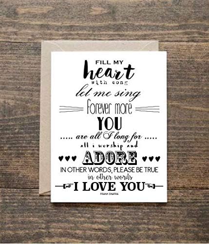 Amazon Arvier Frank Sinatra Fly Me To The Moon 歌詞 バレンタイングリーティングカード フレーム入りウォールアート アートフレーム ポスター オンライン通販