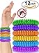 12 Pack Mosquito Repellent Bracelet Band - [320Hrs] of Premium Pest Control Insect Bug Repeller - Natural Indoor / Outdoor Insects - Best Products with NO Spray for Men, Women, Kids, Children