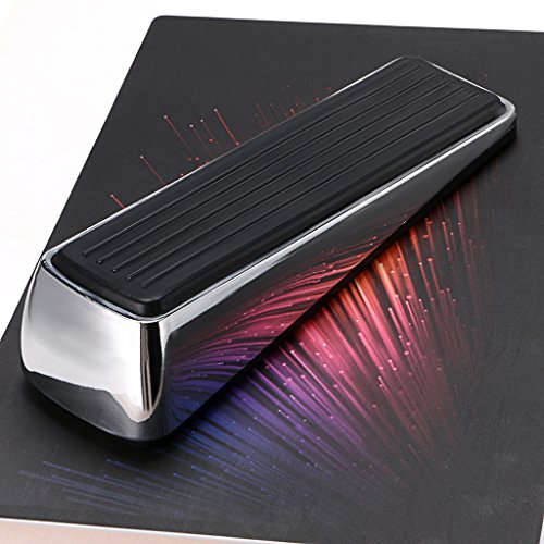 image for Sumnacon Floor Door Stopper, Stainless Steel and Rubber Heavy Duty Doo