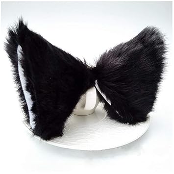 Amazon Com Cat Ears Hair Clip Cat Headband Halloween Kitty Fox