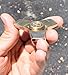 100% $$$ BACK!!!BEST QUALITY GUARANTEED!!! Fidget Finger 3 Wings Hand Spinner Solid Brass!!! Si3N4 hybrid Ceramic Bearing!!!