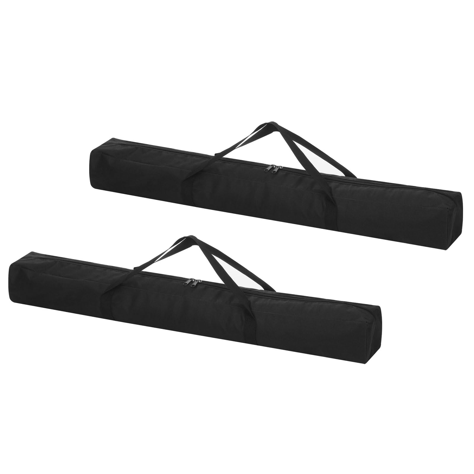 PATIKIL 35 Inch Tripod Monopod Case Bag, 2 Pack Nylon Folding Camping Chair Storage Replacement Bag Tripod Carrying Case with Shoulder Strap for Outdoor Travel Camping, Black