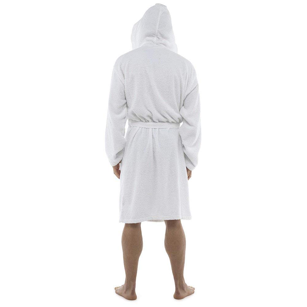 white christmas dresses Men's Classic Cotton Dressing Gown main image 1