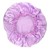 NORTHERN BROTHERS Night Cap Silk Sleep Cap Head Cover Bonnet for Hair Beauty Care Large Size fit Most …