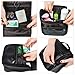 Organizer Makeup Bag,Toiletry bag with 6 Zip Pockets,YAAMUU Cosmetic Bag for Women
