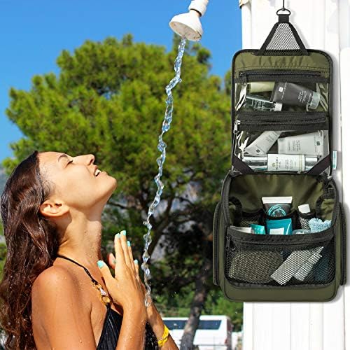 Premium Travel Hanging Toiletry Bag for Men and Women with Expandable Compartments for Cosmetics, Makeup Brushes, Jewelry, Shaving Tools, Detachable TSA Friendly Clear Pouch 6 Premium Travel Hanging Toiletry Bag for Men and Women with Expandable Compartments for Cosmetics, Makeup Brushes, Jewelry, Shaving Tools, Detachable TSA Friendly Clear Pouch