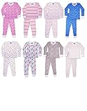 SNOOzZZ’N Girls Long Sleeve Crew Neck & Long Pant Thermal Underwear 2 Piec Set