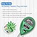 MARGE PLUS Soil Tester Moisture Meter, 3 in 1 Soil Test Kit Gardening Tools for PH, Light & Moisture, Plant Tester for Home, Farm, Lawn, Indoor & Outdoor (No Battery Needed)