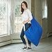 Handy Laundry Nylon Bag with Shoulder Strap, Royal Blue 30