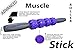 The Stick Massage Roller Muscle Roller Stick for Muscles | Athletic Roller Stick | Roller for It Band - Advanced Purple