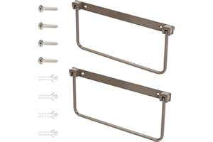 Tefola Foldable RV Shoe Rack,2Pcs Aluminum Camper Shoe Storage Wall-Mounted Shoe Organizer Adjustable Space-Saving Shoes Hold