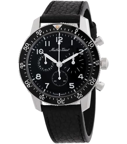 【T008】 Amazon.com: Mathey-Tissot 1968 Chronograph Automatic Blue Dial