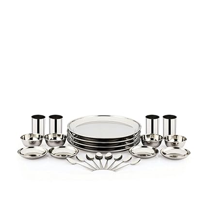 Pigeon Sparkle Lunch Set, 24-Pieces