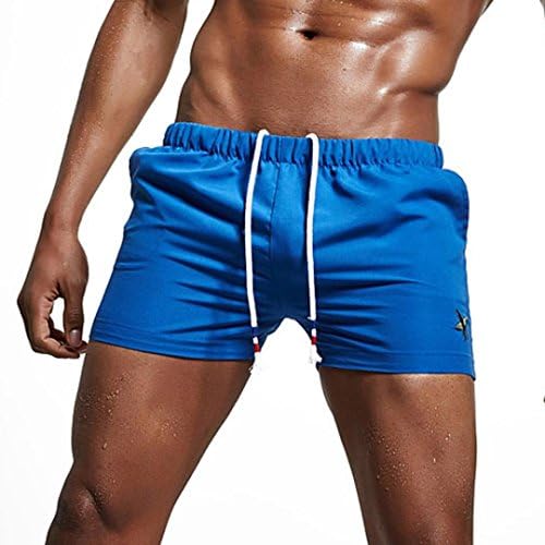 Vicbovo Mens Swim Trunk Surfing Swimming Shorts Beach Shorts Swimsuit Bathing Suit Watershort with Pockets