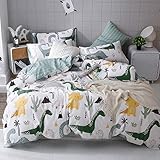 blue zoo dinosaur bedding