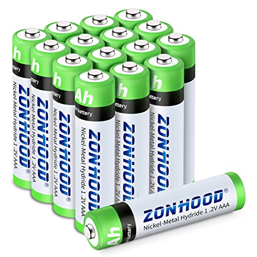 AAA Batteries 1100mAh, Rechargeable AAA Batteries HighCapacity 1.2V Ni