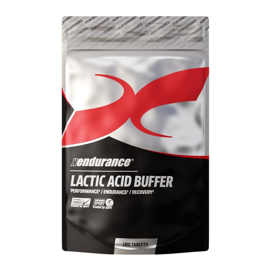 Xendurance Lactic Acid Buffer Tablets – Post Workout Training Recovery Supplement with Magnesium – Boost Gym & Sport Performance – Reduce Muscle Soreness – Unflavoured – 1 Month Supply