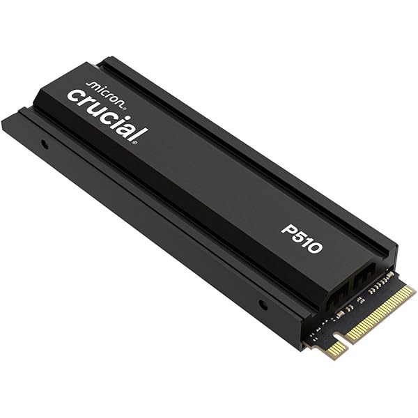 Amazon.com: Crucial P510 1TB with Heatsink 3D NAND NVMe PCIe5.0 M