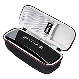 LTGEM EVA Hard Case Travel Carrying Storage Bag for Anker Premium Stereo Bluetooth 4.0 Wireless Speaker (A3143). Fits USB Cable and Charger.