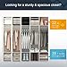 KOUSI Dresser Small Closet Wardrobe Drawer Storage for Clothes Small Wardrobe Storage for Small Spaces Clothes Storage Dresser, Capacious Customizable, White, (White, 25 Cubes -A)