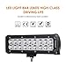 Auxbeam 9inch LED Light Bar 54W Led Work Lights Spot Beam Off-Road Driving Lights Waterproof with Mounting Brackets for Jeep Pickup Trucks SUV ATV UTV Ford primary