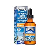 Natural Immunogenics Sovereign Bio-Active Hydrosol for Immune Support, 10 ppm, 2 oz (59ml) Dropper, Silver