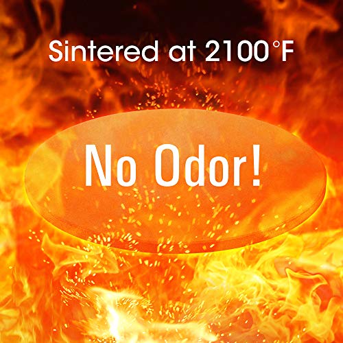 Unicook 12 Inch Round Pizza Stone, Heavy Duty Cordierite Pizza Grilling