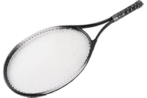 Keenso 27 Inch Tennis Racket, Ergonomic Grip with Enlarged Thread Hole and Wind Frame Design, for Adults Women Men Training C