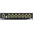 Taramp's TEQ 7 Stereo 7-Band Graphic Equalizer RCA Input 2 Channels HPF and LPF Filters Mute Function Car Audio Mixer Equalizer EQ, Best Control for Car, Boat, Motorcycle - TEQ7 Yellow