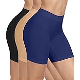 BESTENA Slip Shorts for Under Dresses Seamless Smooth Workout Yoga Bike Shorts for Women