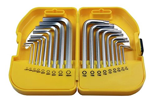 Bergen 18PC Short TORX & HEX Key Set B1584