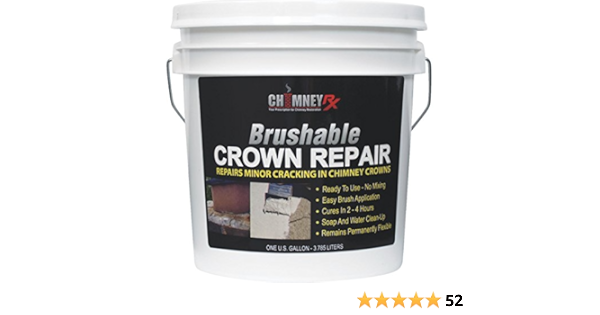 View Chimneyrx Brushable Chimney Crown Repair Near Me Pics