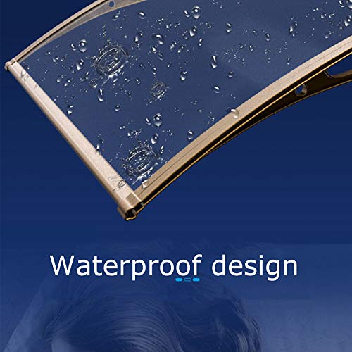 DNNAL Fenstermarkise Türdach, Door Canopy Outdoor-Markise kann gespleißt und regnete Regenschutz für Haustür, Veranda… – Bild 4