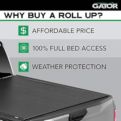 Amazon Com Gator Etx Soft Roll Up Truck Bed Tonneau Cover 53104 Fits 1999 2007 Gmc Sierra Chevrolet Silverado 1500 6 6 Bed Bed Made In The Usa Automotive