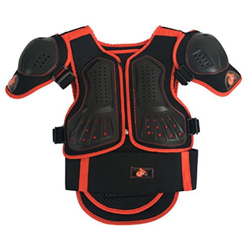 Takuey Kids Motorcycle Armor Suit Dirt Bike Chest Spine Protector Back