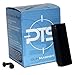 PTS Gun Magnet Holster - Rated 25 Pounds - Soft Rubber Cover - Handgun Holder For Car, Desk, And Other Pistol Concealment (1 Pack)